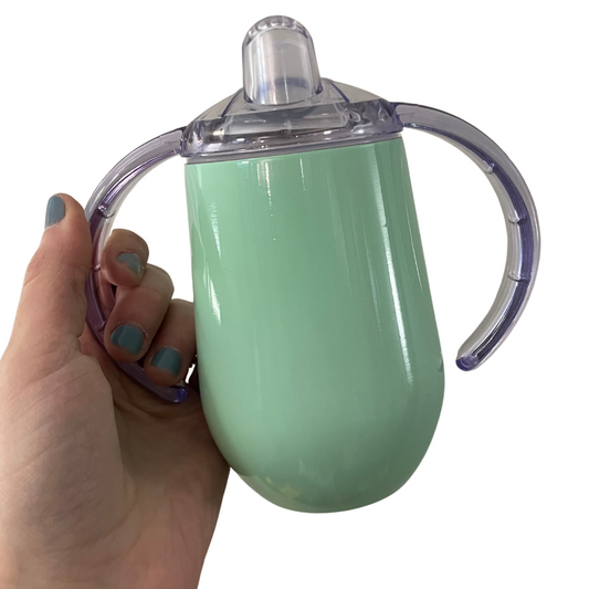 Stainless Steel Sippy Cups - Mint