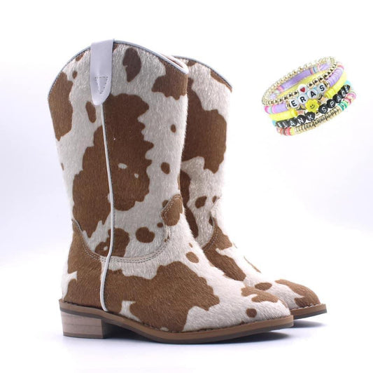 IN STOCK Boots Cow Brown