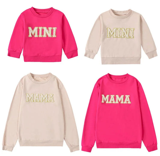 PREORDER Mama & Mini Patch Sweaters